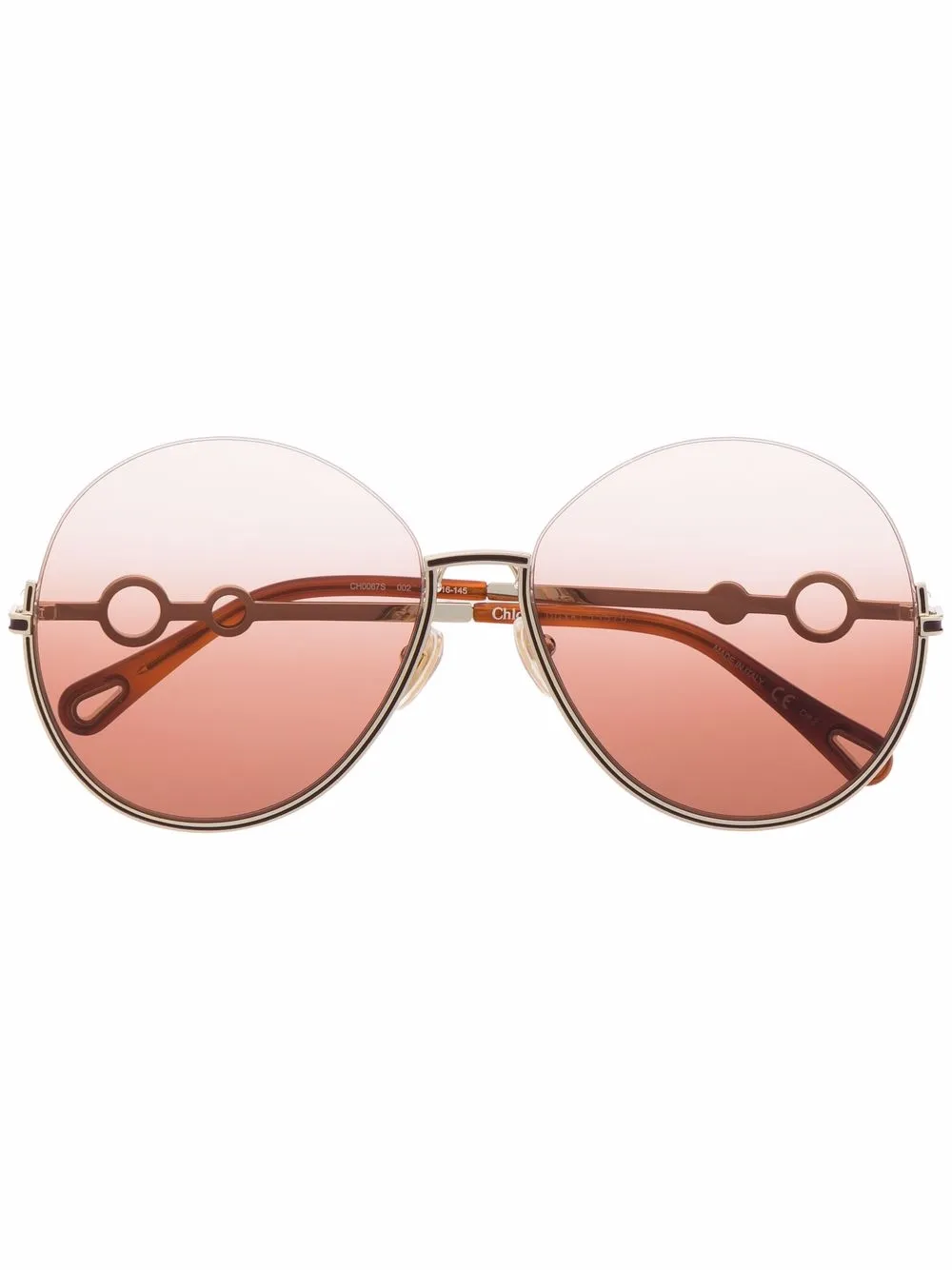 

Chloé Eyewear lentes de sol Sofya - Dorado