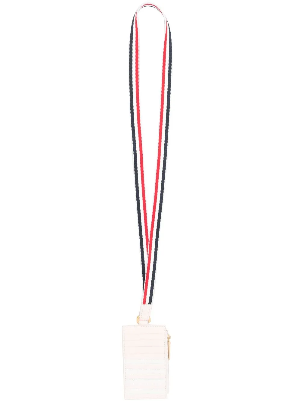 

Thom Browne cartera con motivo 4-Bar - Rosado