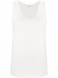 P.A.R.O.S.H. scoop neck vest - White