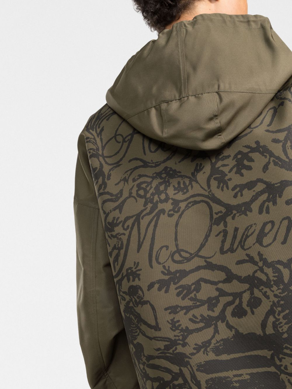 Alexander McQueen Blake hooded jacket Men