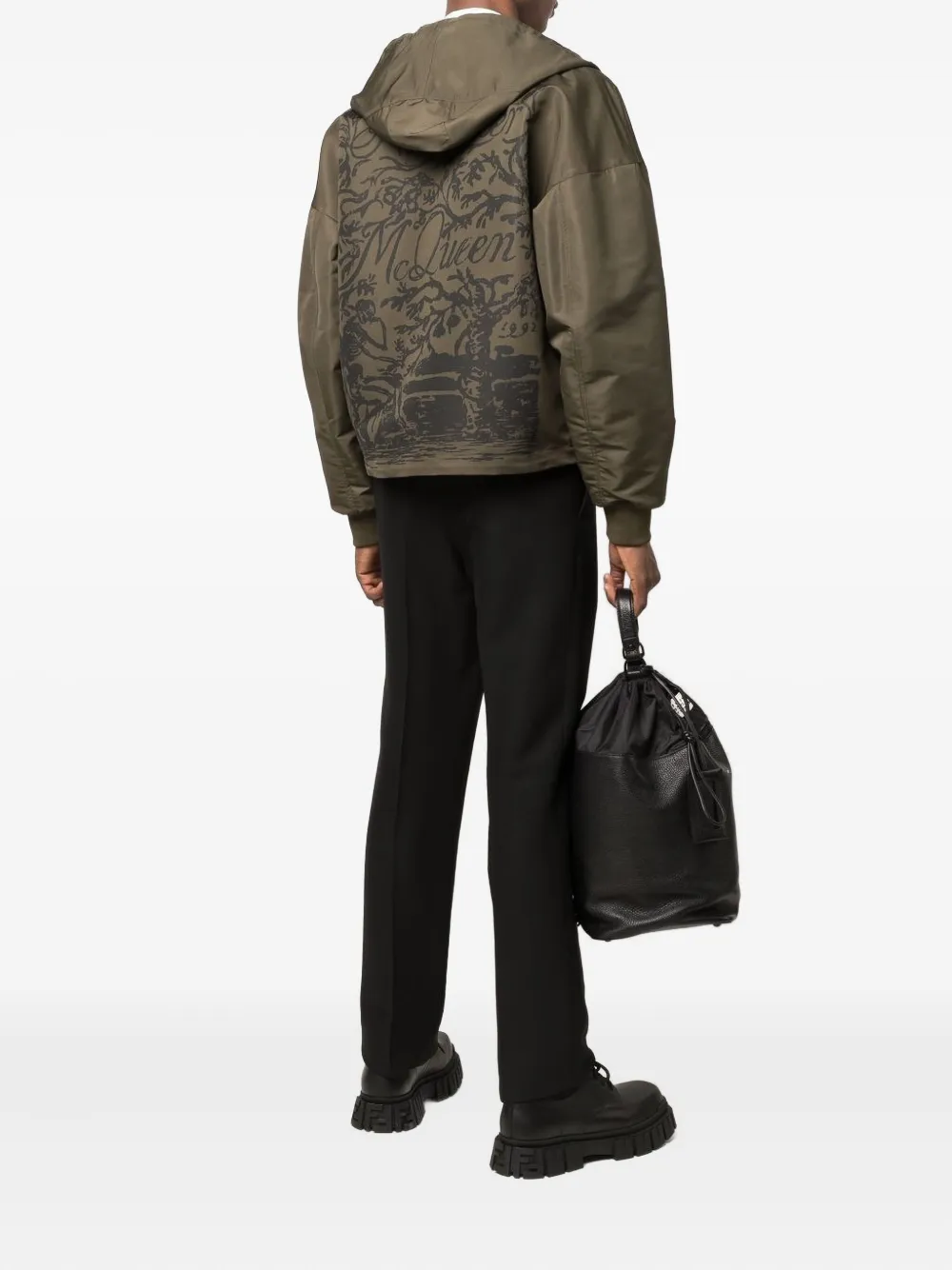 Alexander McQueen Blake hooded jacket | Hooded Jackets | Image 2
