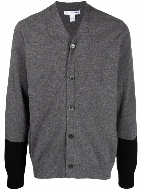 Comme Des Garçons Shirt cárdigan de tejido fino con botones 