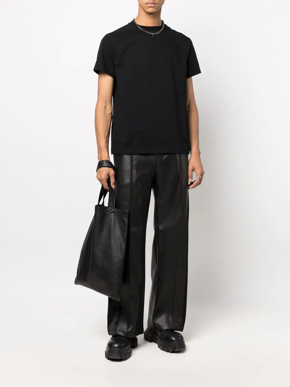 фото Rick owens футболка с круглым вырезом