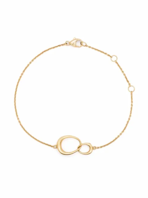 Georg Jensen - 18kt yellow gold Offspring interlocking bracelet