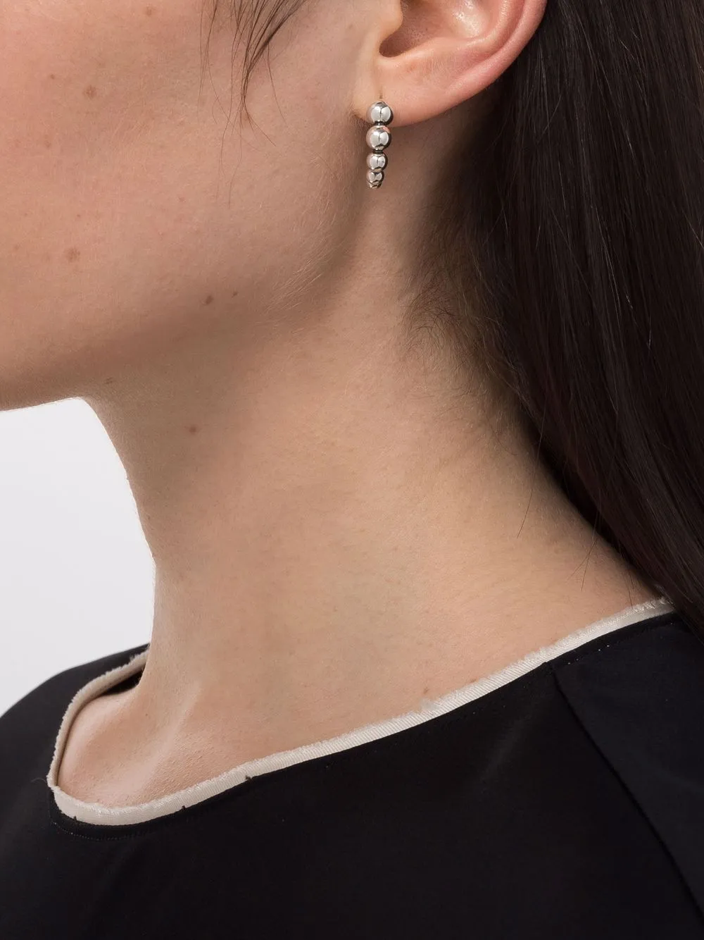 Georg Jensen Oorringen - Zilver