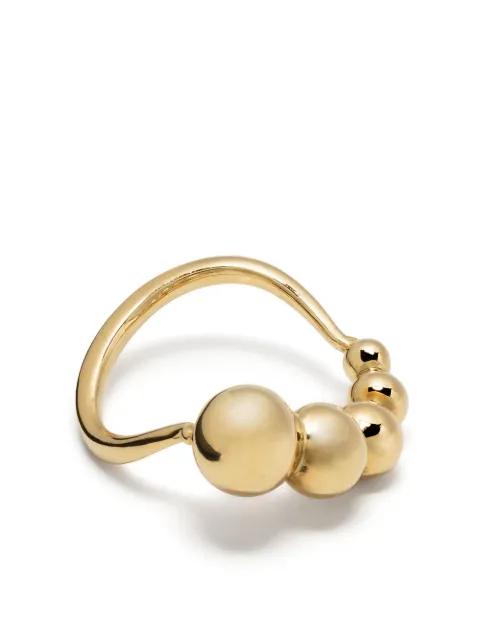 Georg Jensen - 18kt yellow gold Moonlight Grapes slim ring