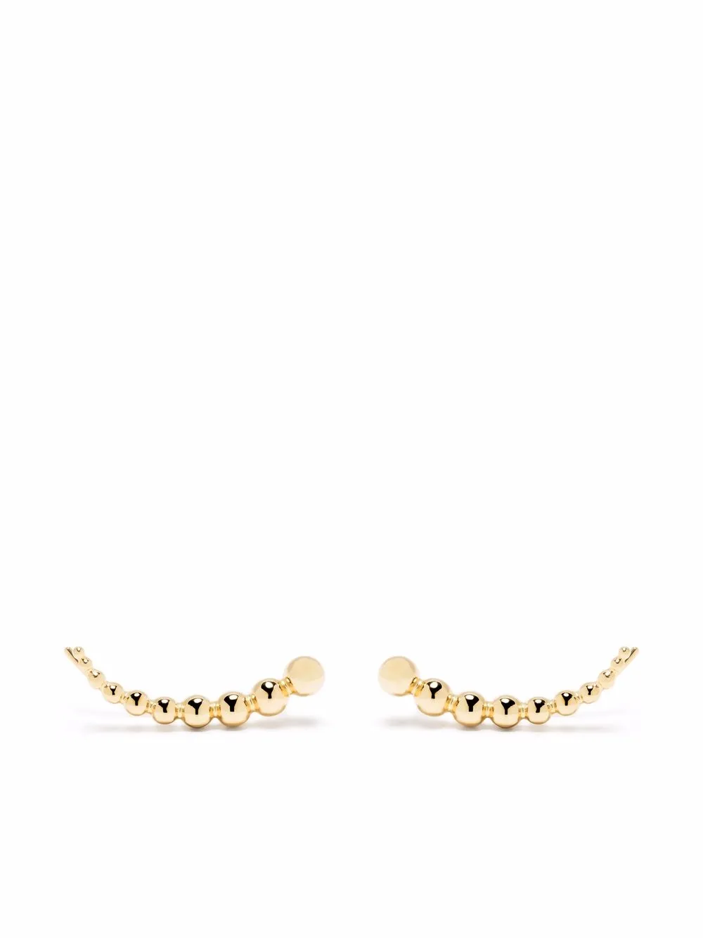 Georg Jensen 18kt yellow gold Moonlight Grape ear cuffs