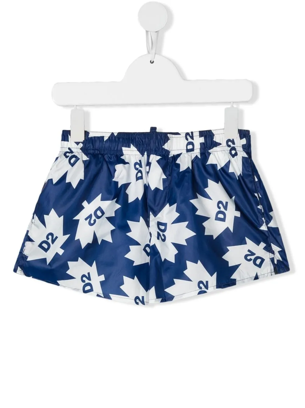 

Dsquared2 Kids shorts de playa con logo estampado - Azul