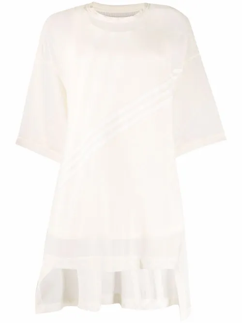 T-shirt à empiècements en mesh - Y-3 - Modalova