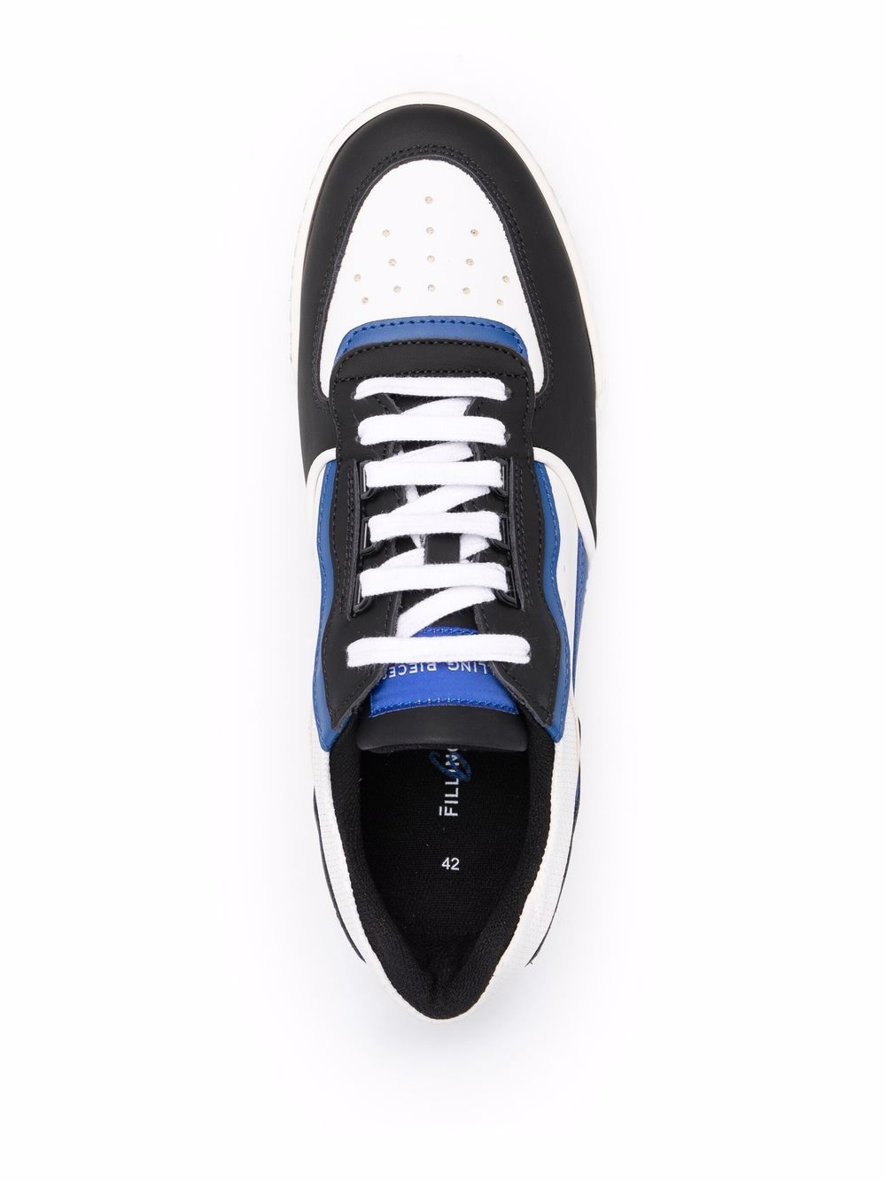 фото Filling pieces colour-block low-top sneakers