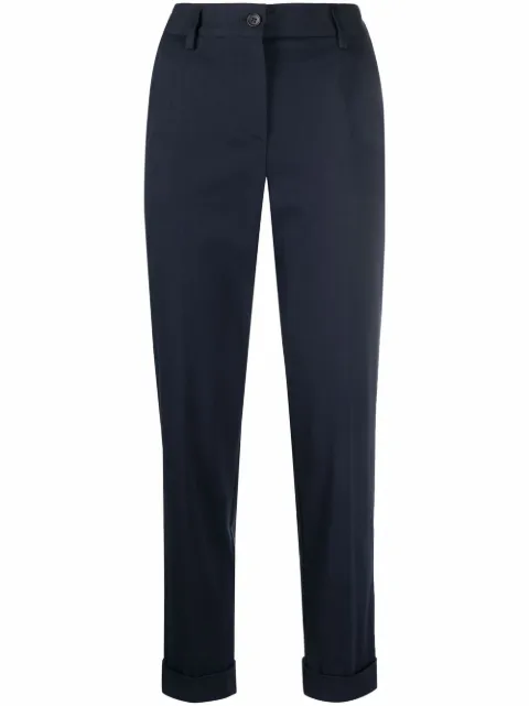P.A.R.O.S.H. cropped straight-leg trousers