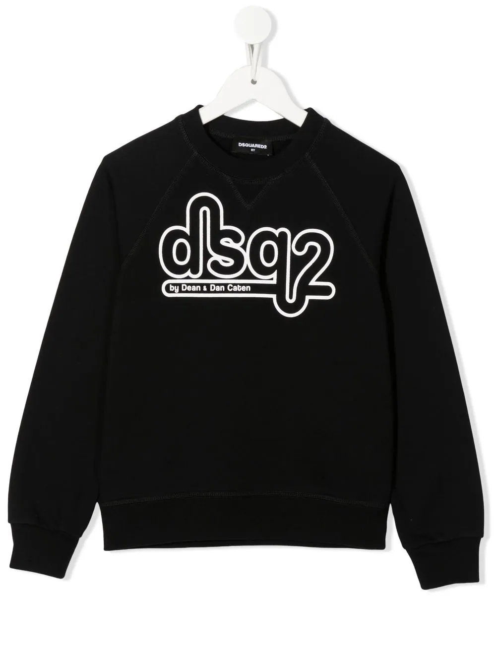 

Dsquared2 Kids sudadera con logo estampado - Negro