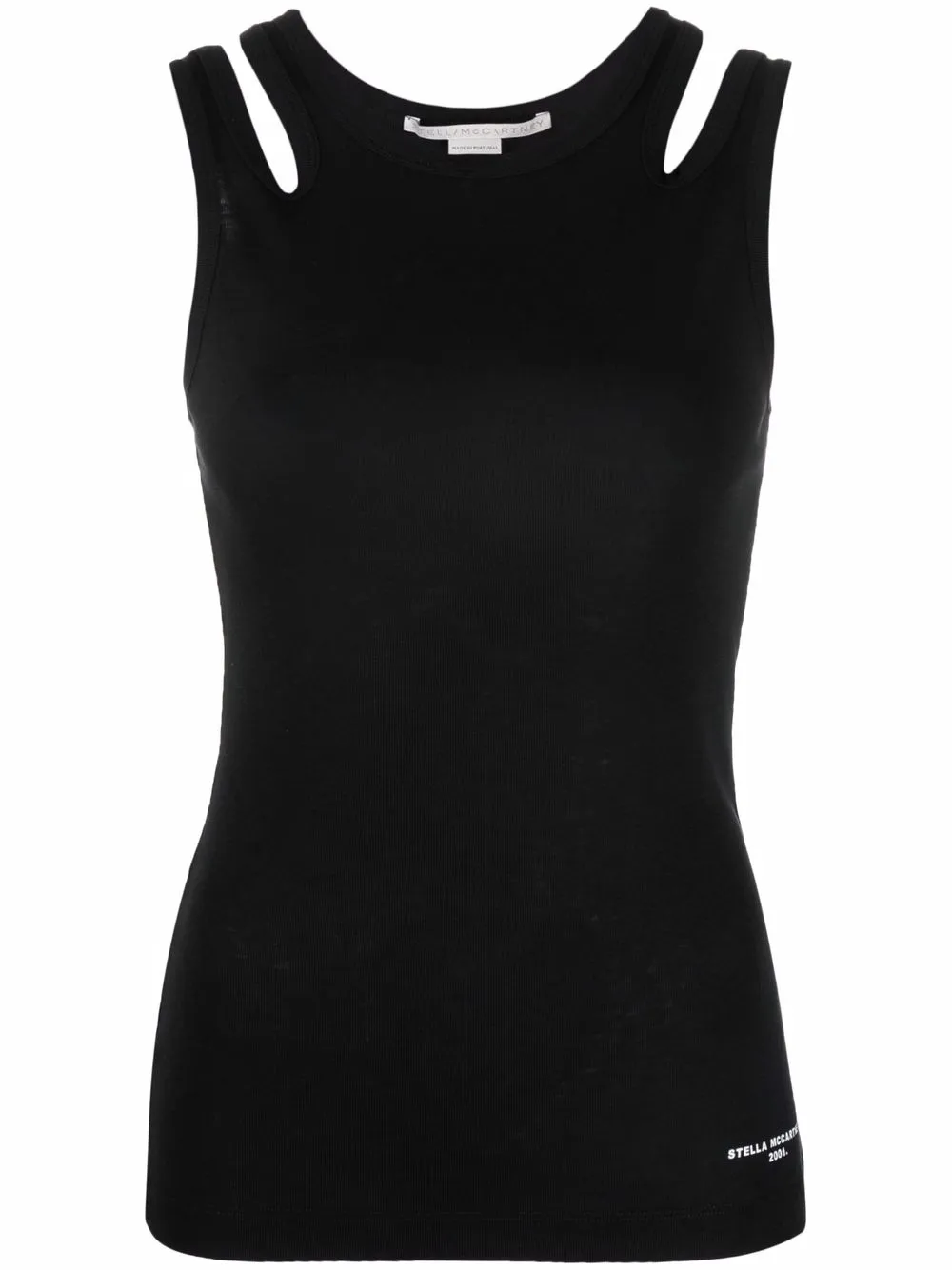 

Stella McCartney top con abertura - Negro