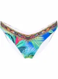 Camilla Whats Your Vice-print bikini bottoms - Green