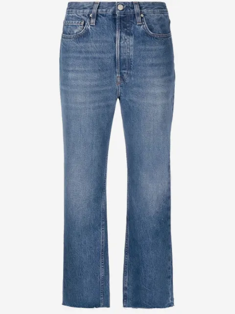 TOTEME classic cut denim trousers