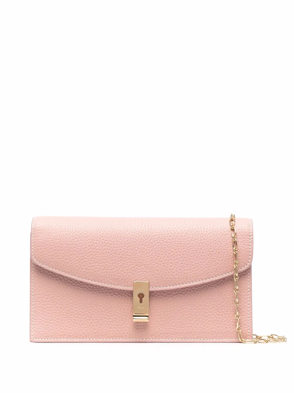 

Bally bolsa crossbody texturizada mini - Rosado