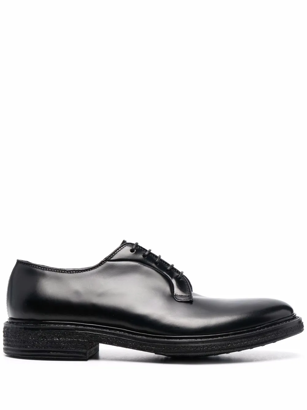 

Premiata lace-up leather derby shoes - Black