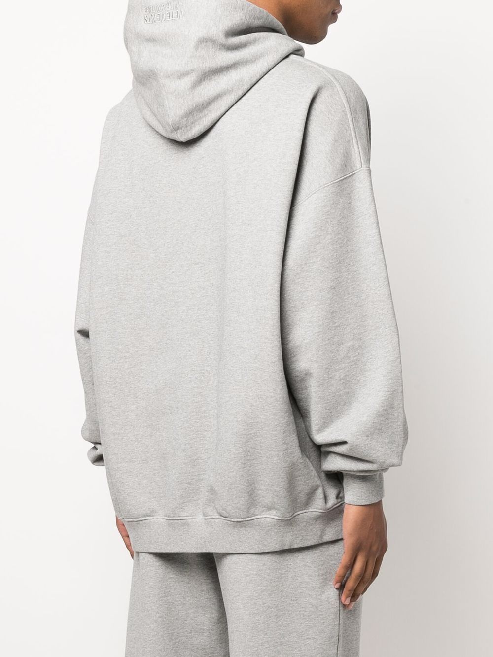 Farfetch Herren Kleidung Pullover & Strickjacken Pullover Sweatshirts Logo-print hooded sweatshirt 