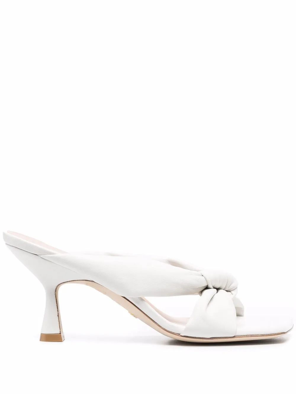 

Stuart Weitzman Playa 75mm knot strap sandals - White