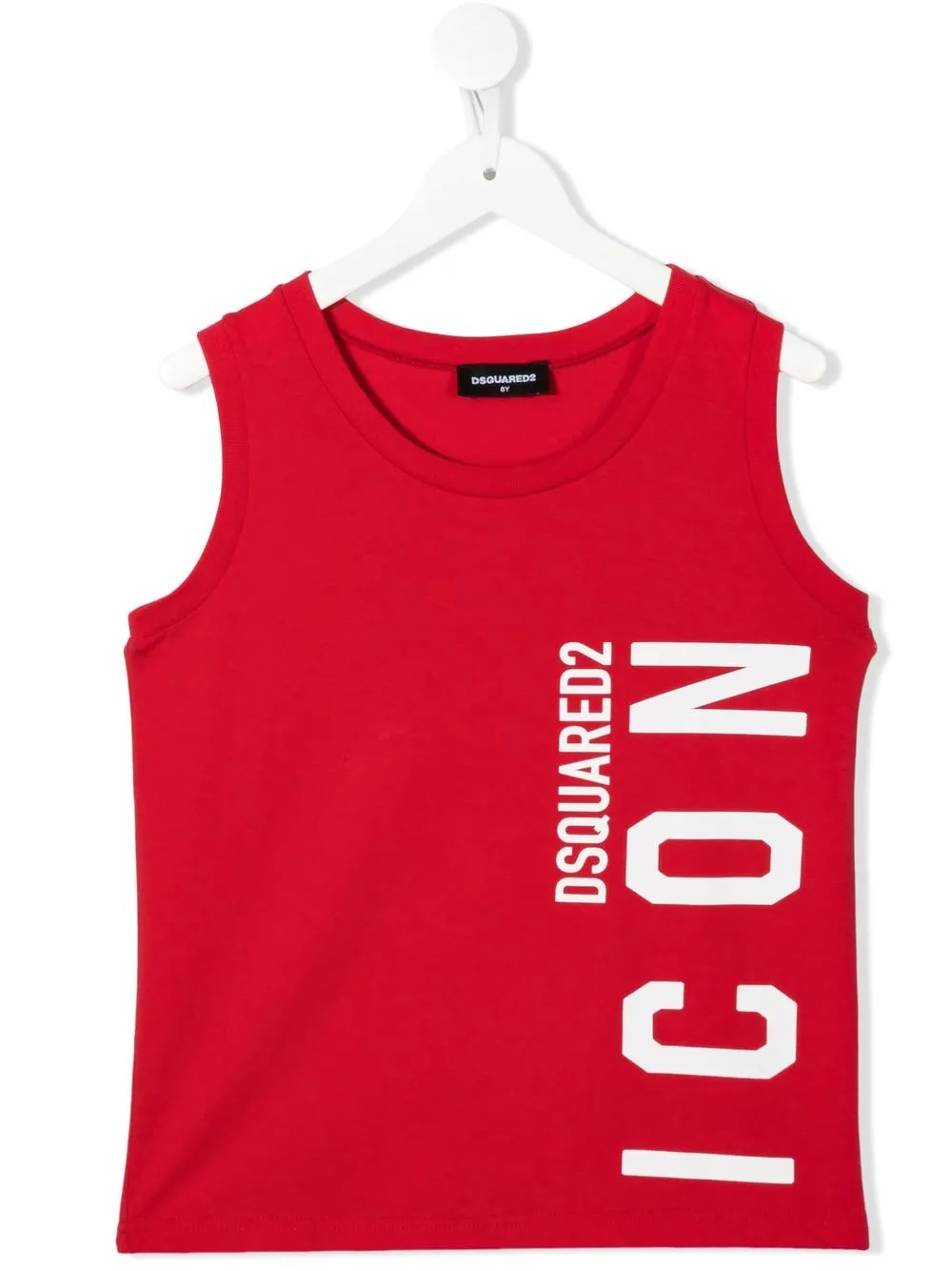 

Dsquared2 Kids camiseta con logo estampado - Rojo