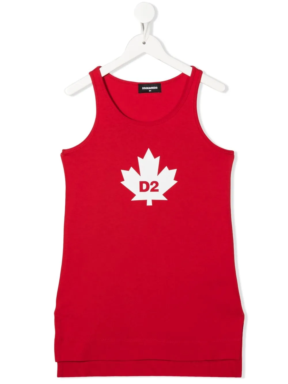 

Dsquared2 Kids camiseta con logo estampado - Rojo