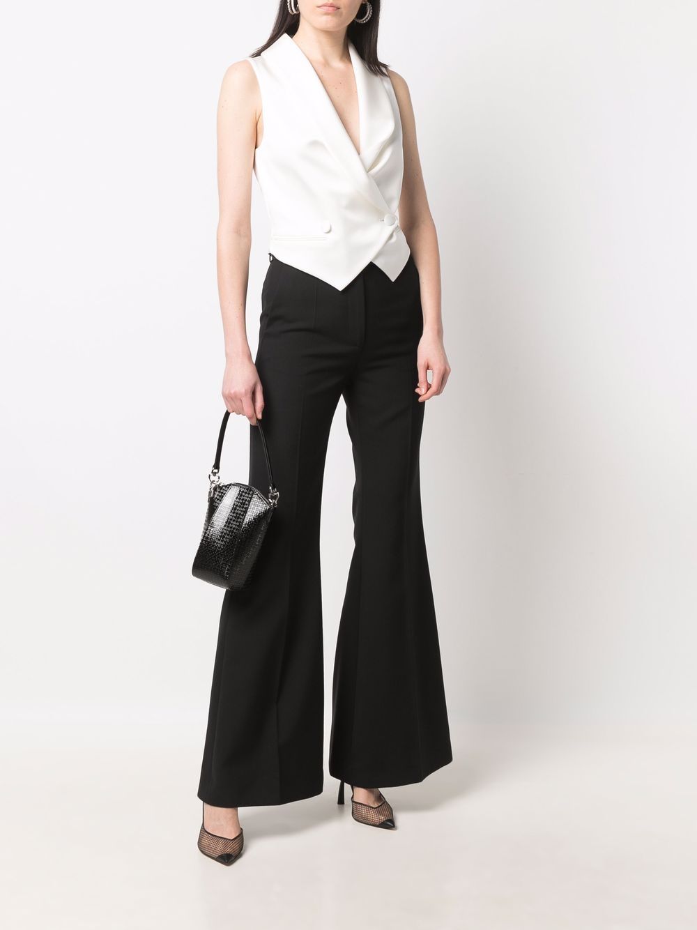 фото Magda butrym wrap-style waistcoat top