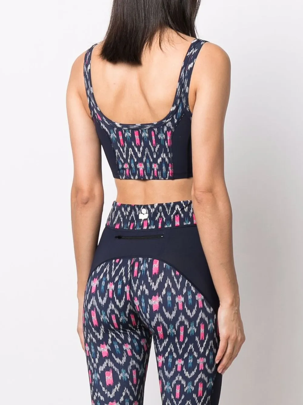 фото Isabel marant спортивный бюстгальтер taceya с графичным принтом
