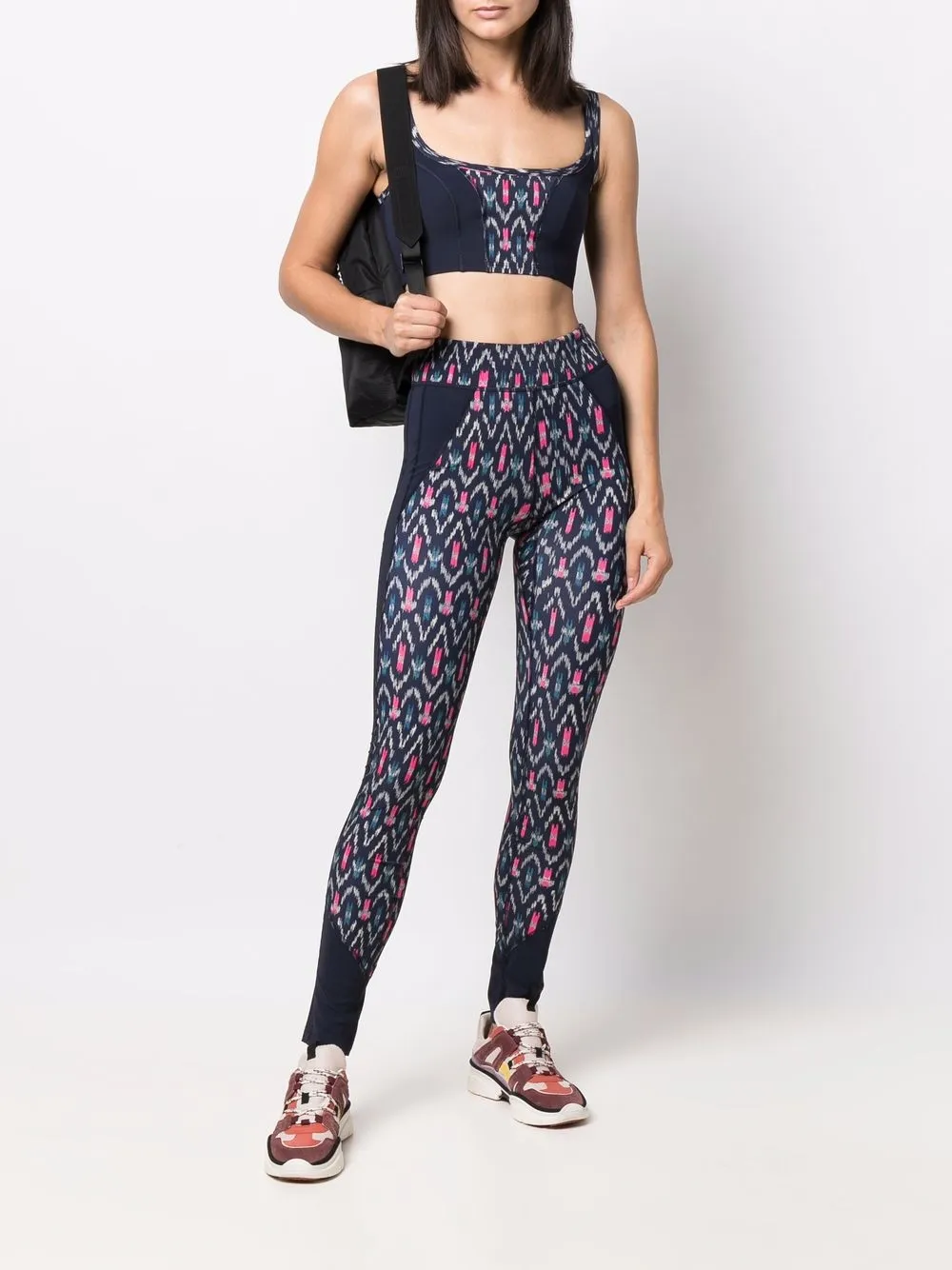 ISABEL MARANT Sport-bh met print - Blauw