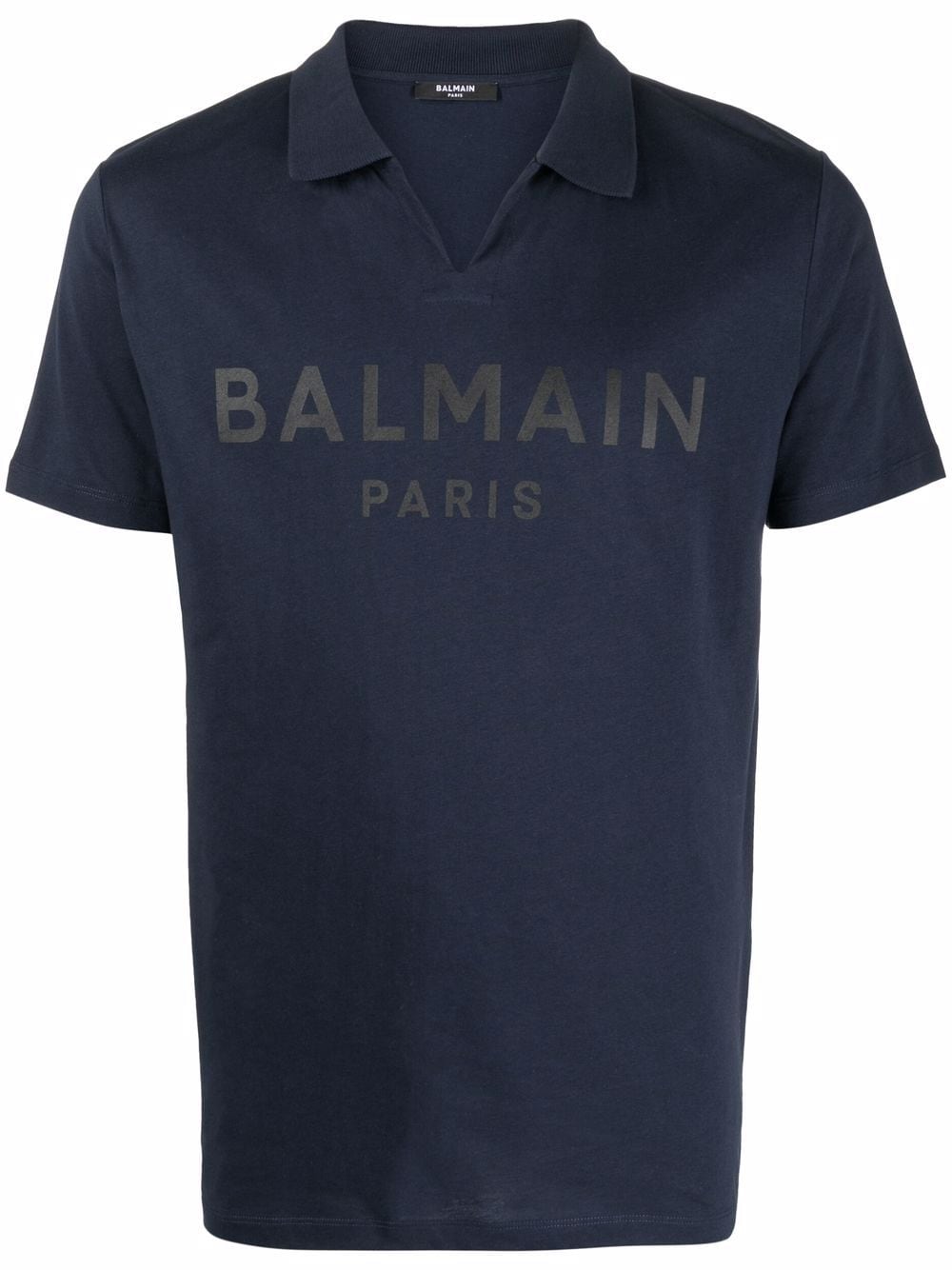 фото Balmain рубашка поло с логотипом