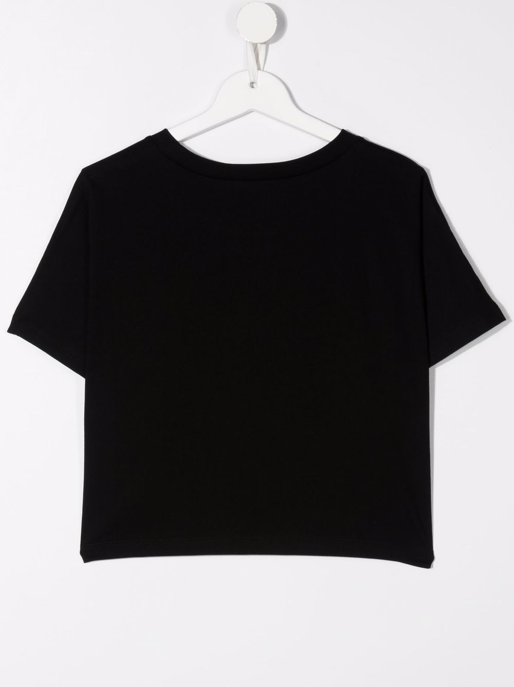 фото Nº21 kids teen logo-print cropped t-shirt