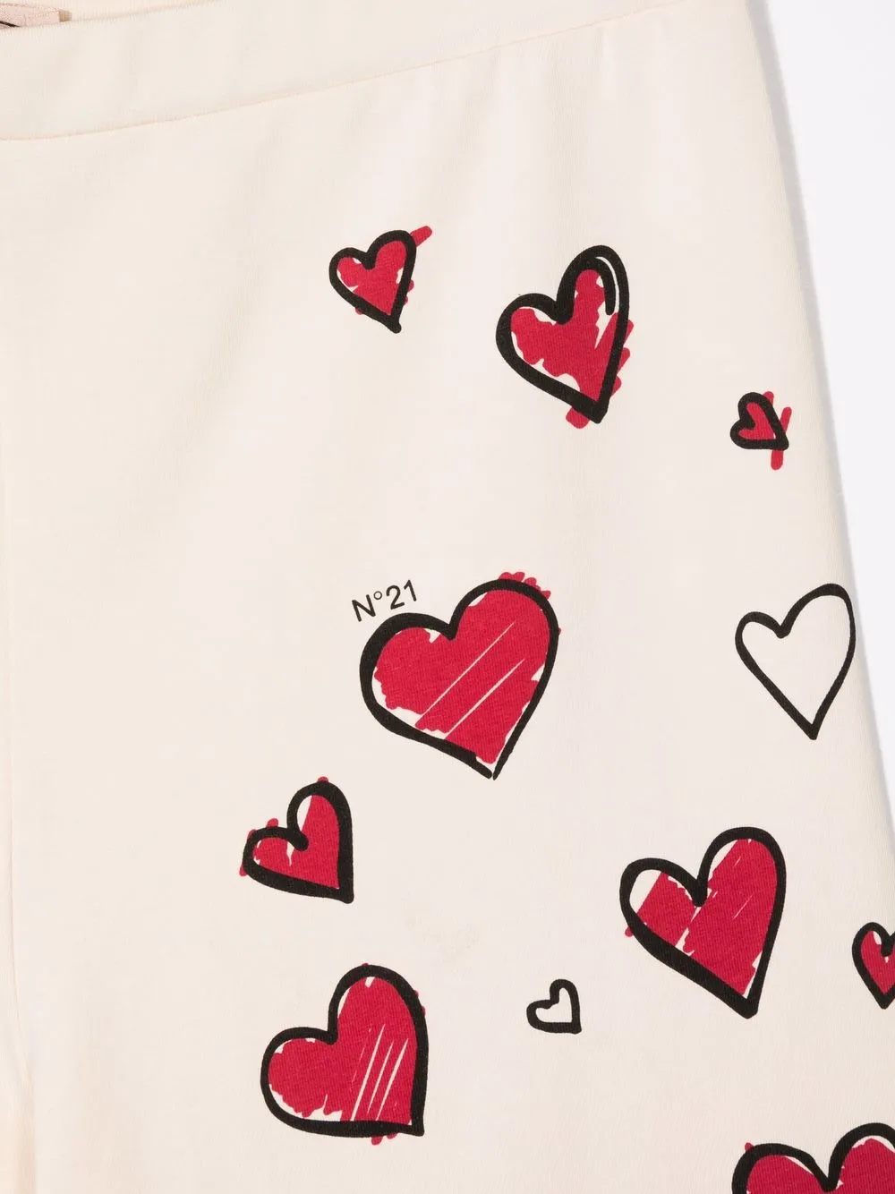 фото Nº21 kids heart-print cycling shorts