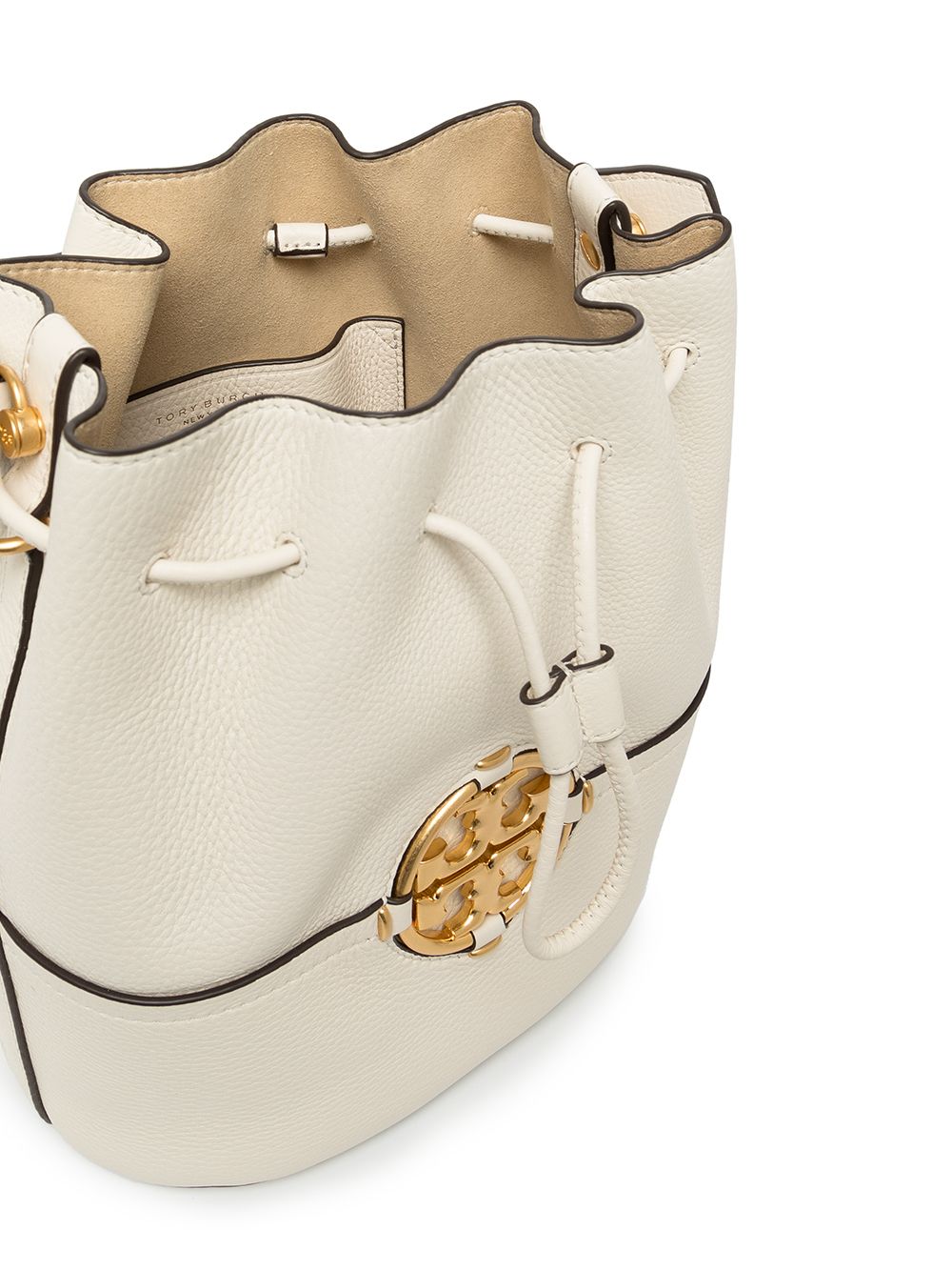 Tory Burch Ivory Miller Bucket Bag