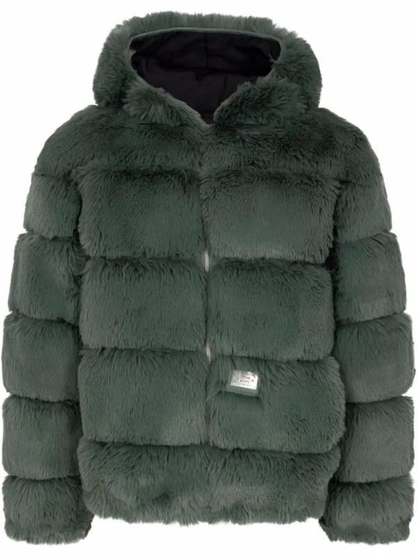 supreme wtaps Faux Fur Hooded Jacket-