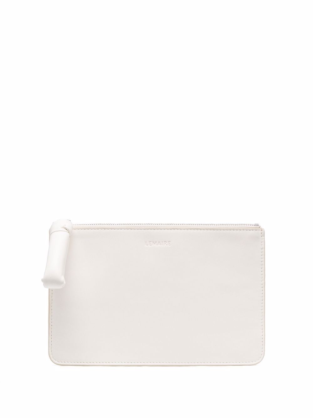 фото Lemaire leather clutch bag