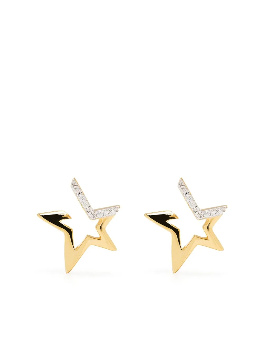 

Missoma aretes huggies Celestial - Dorado