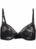 La Perla semi-sheer lace bra - Black