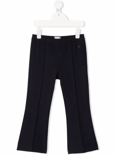 Il Gufo piped-trim straight leg trousers