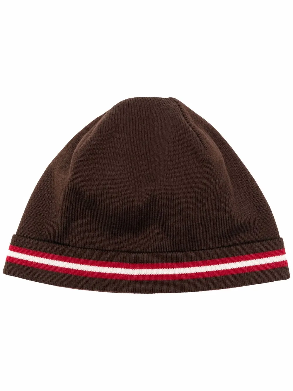 

Bally gorro con motivo de rayas - Marrón