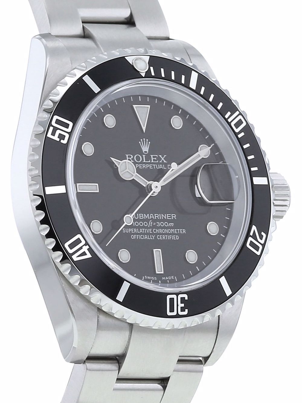 фото Rolex наручные часы submariner date pre-owned 40 мм 2006-го года