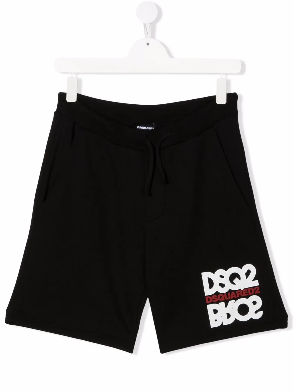 

Dsquared2 Kids shorts estilo joggers con logo estampado - Negro