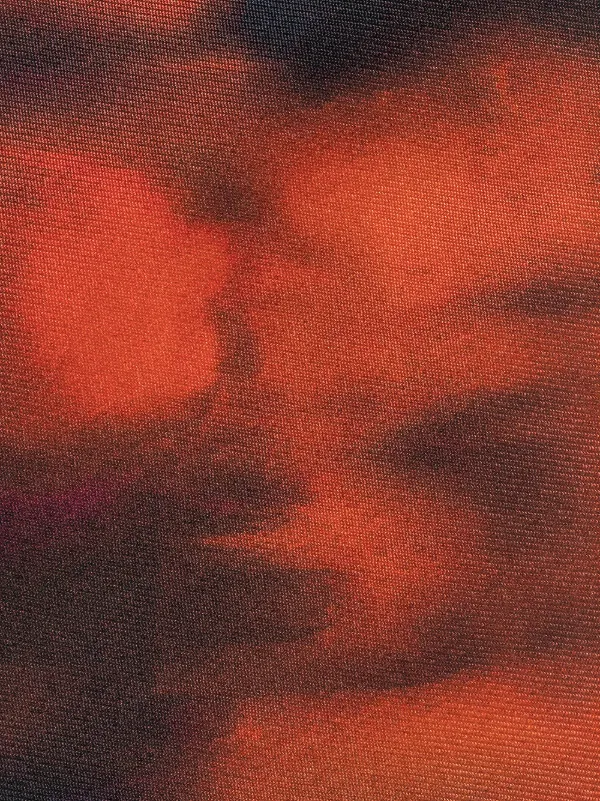 Shop Paul Smith Abstract Print Silk Scarf With Express Delivery Farfetch