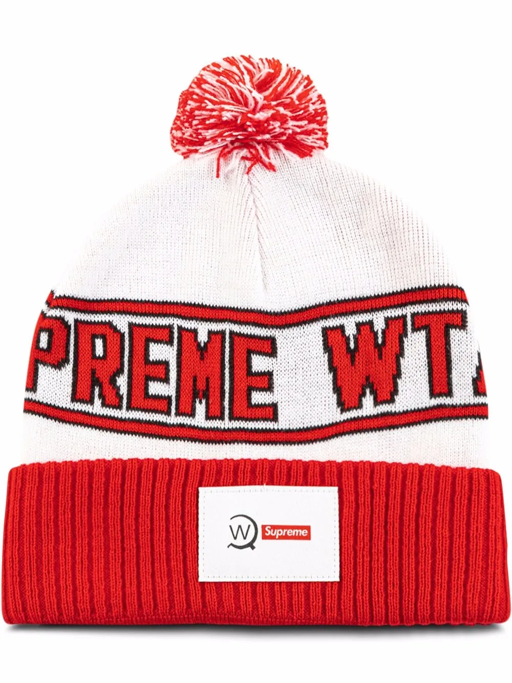 Supreme - x WTAPS Beanie - Men - Cotton - One Size - White