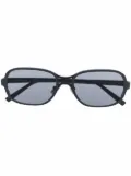 Ferragamo oval-frame sunglasses - Grey