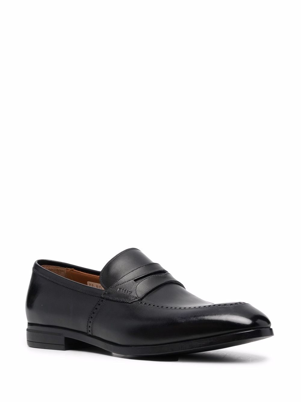 Bally Leren loafers - Zwart