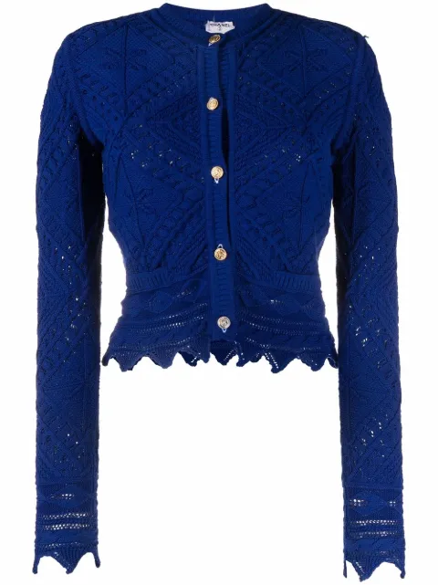 CHANEL Pre-Owned 2004 open-knit cardigan