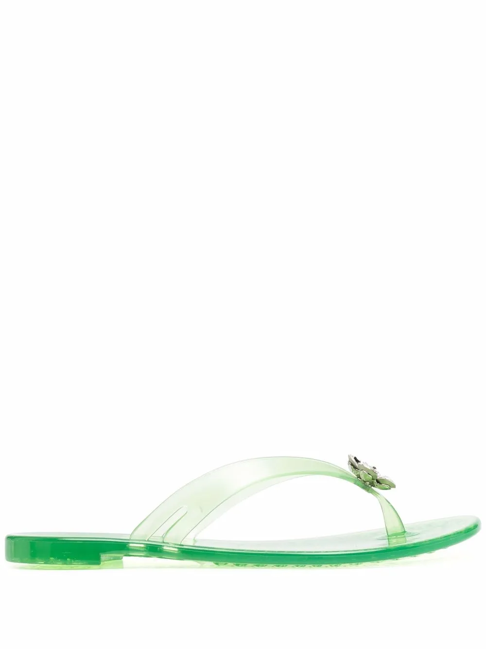 

Casadei Jelly crystal-embellished sandals - Green