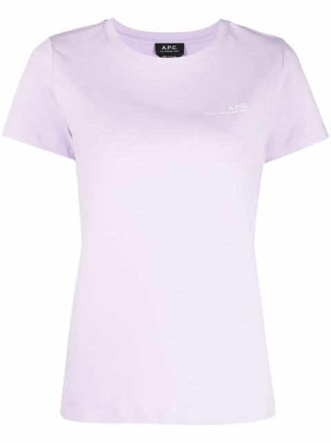 A.P.C. chest logo-print T-shirt Women