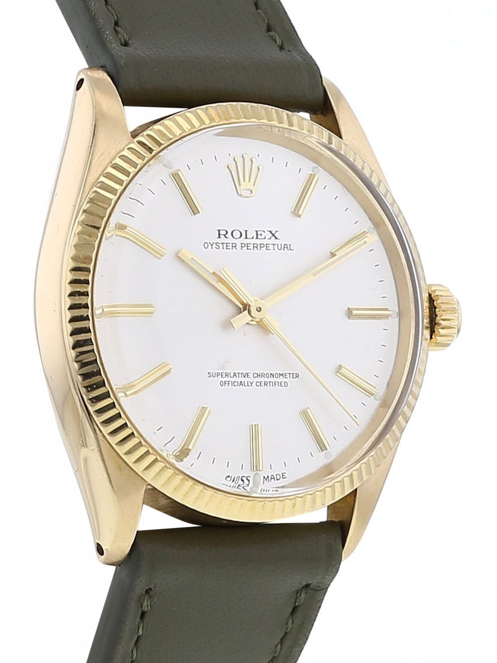 фото Rolex наручные часы oyster perpetual pre-owned 34 мм 1966-го года