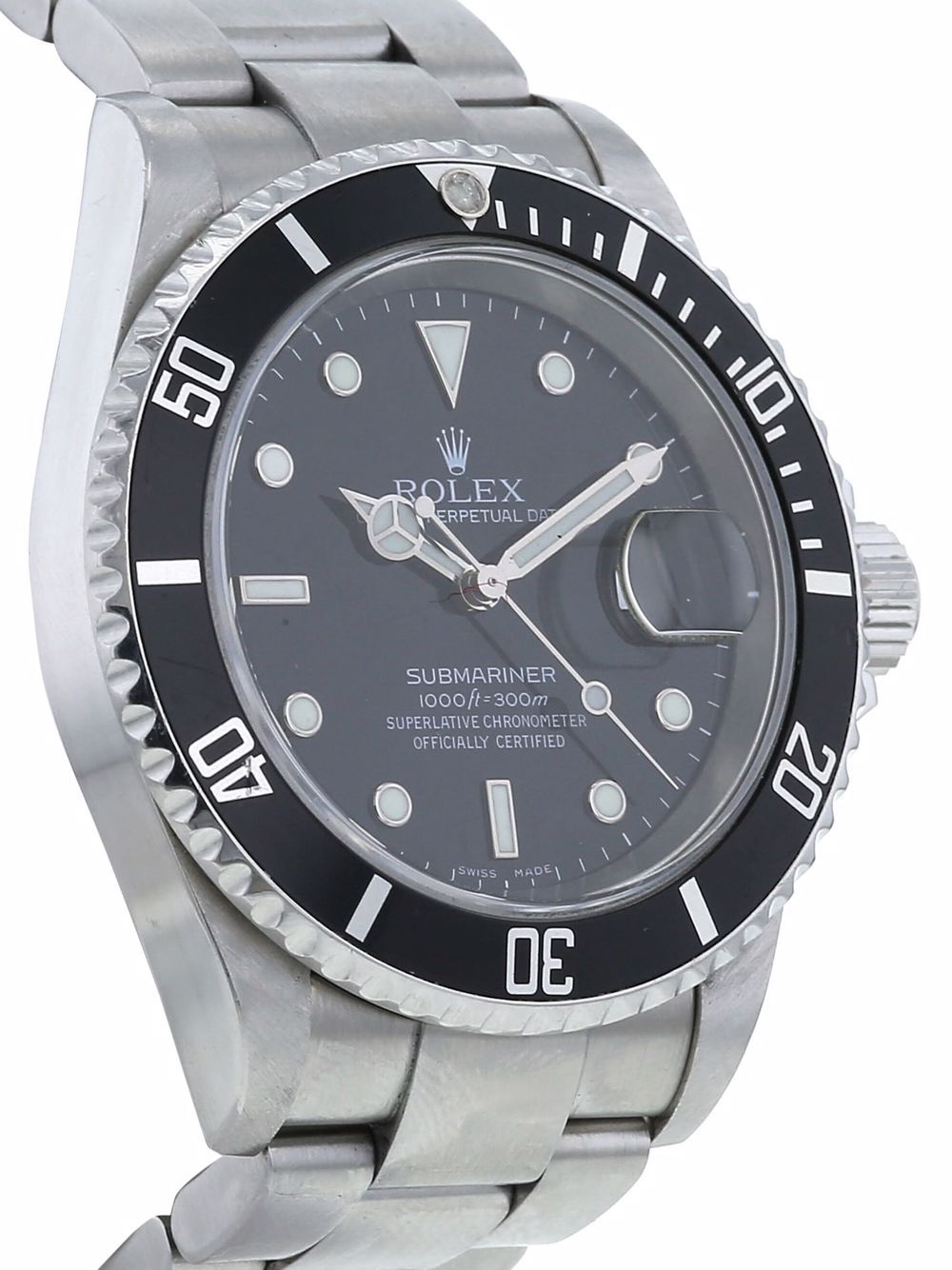 фото Rolex наручные часы submariner date pre-owned 40 мм 2003-го года