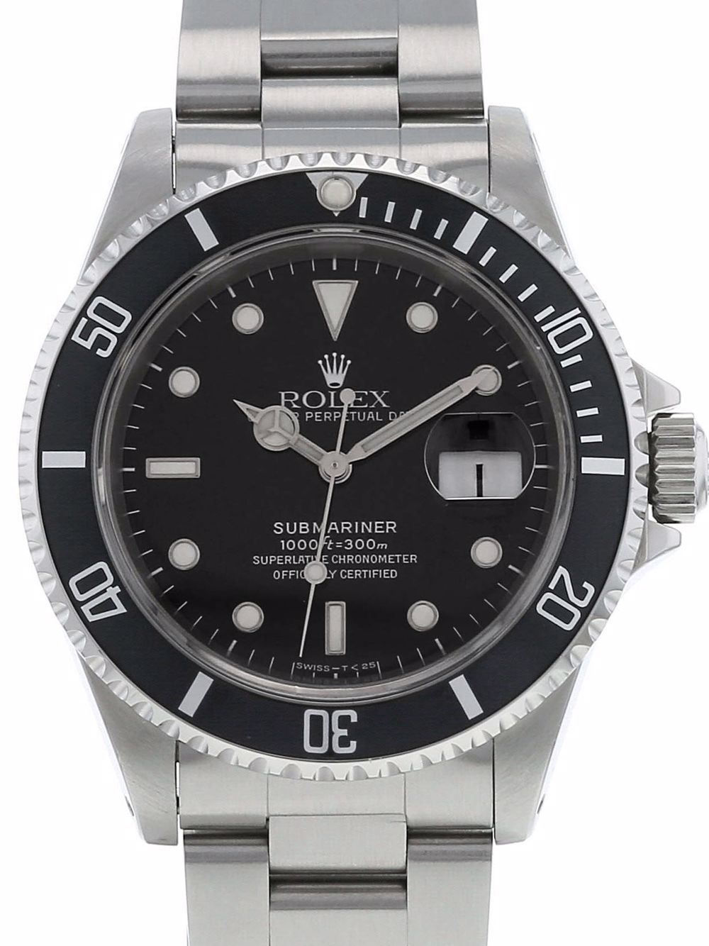 фото Rolex наручные часы submariner date pre-owned 40 мм 1991-го года